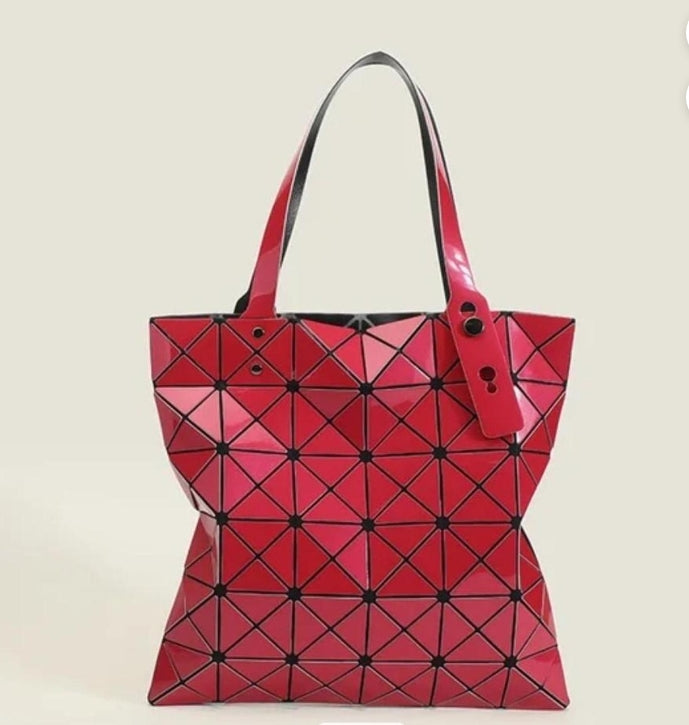 Geometric Reflective Luminous Casual Classic Style bag