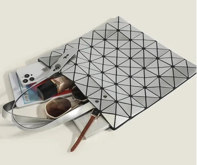 Geometric Reflective Luminous Casual Classic Style bag