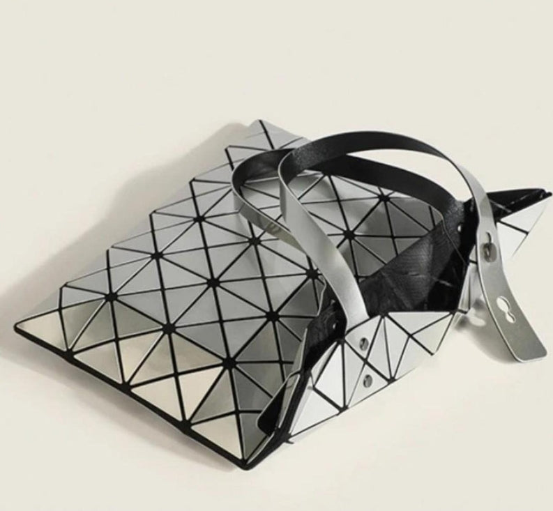 Geometric Reflective Luminous Casual Classic Style bag