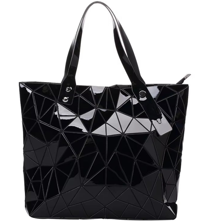 Geometric Reflective Luminous Casual Classic Style bag